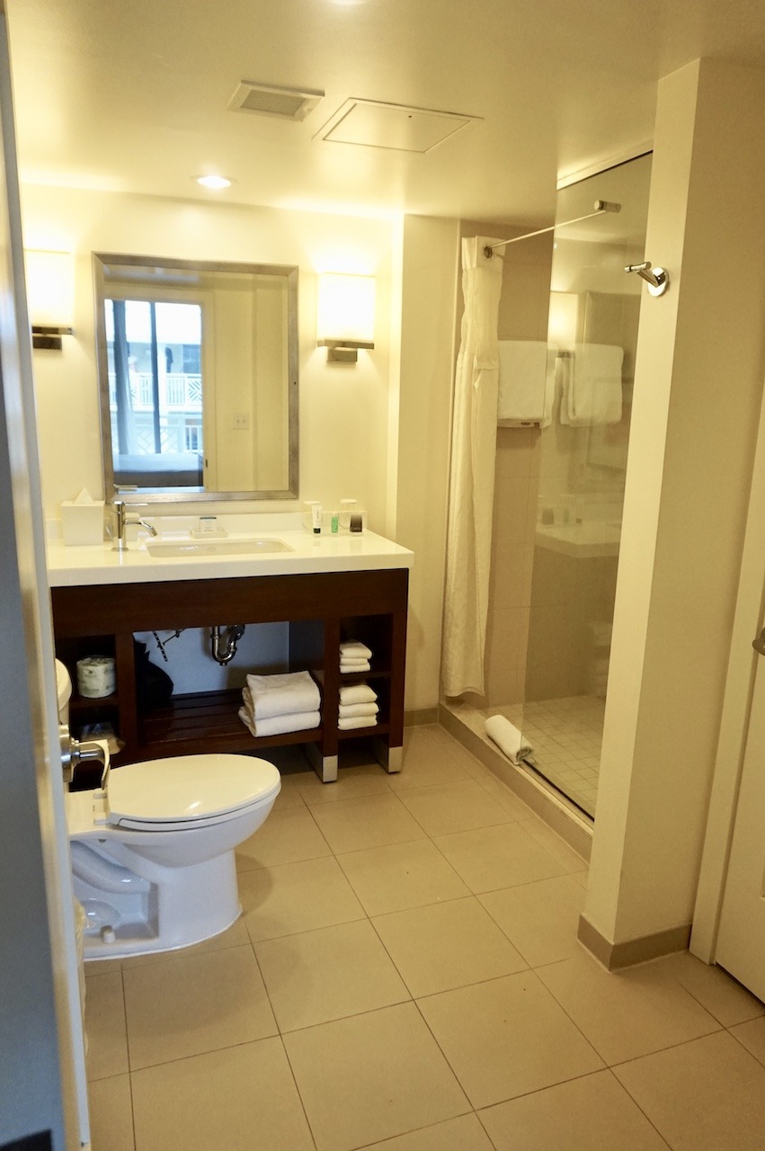 Large suite bathroom