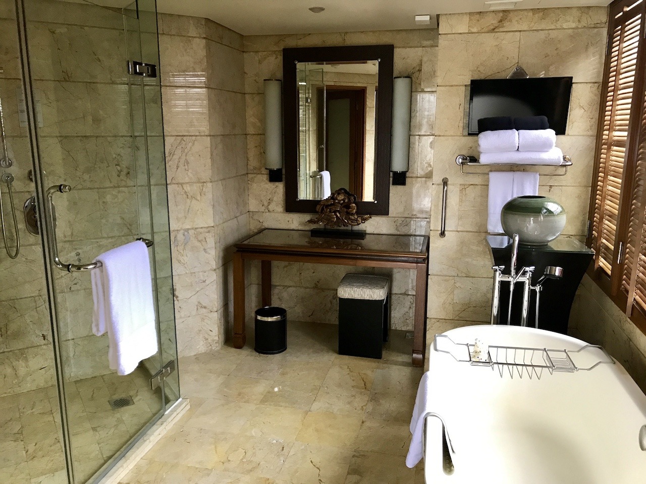 Master bathroom suite