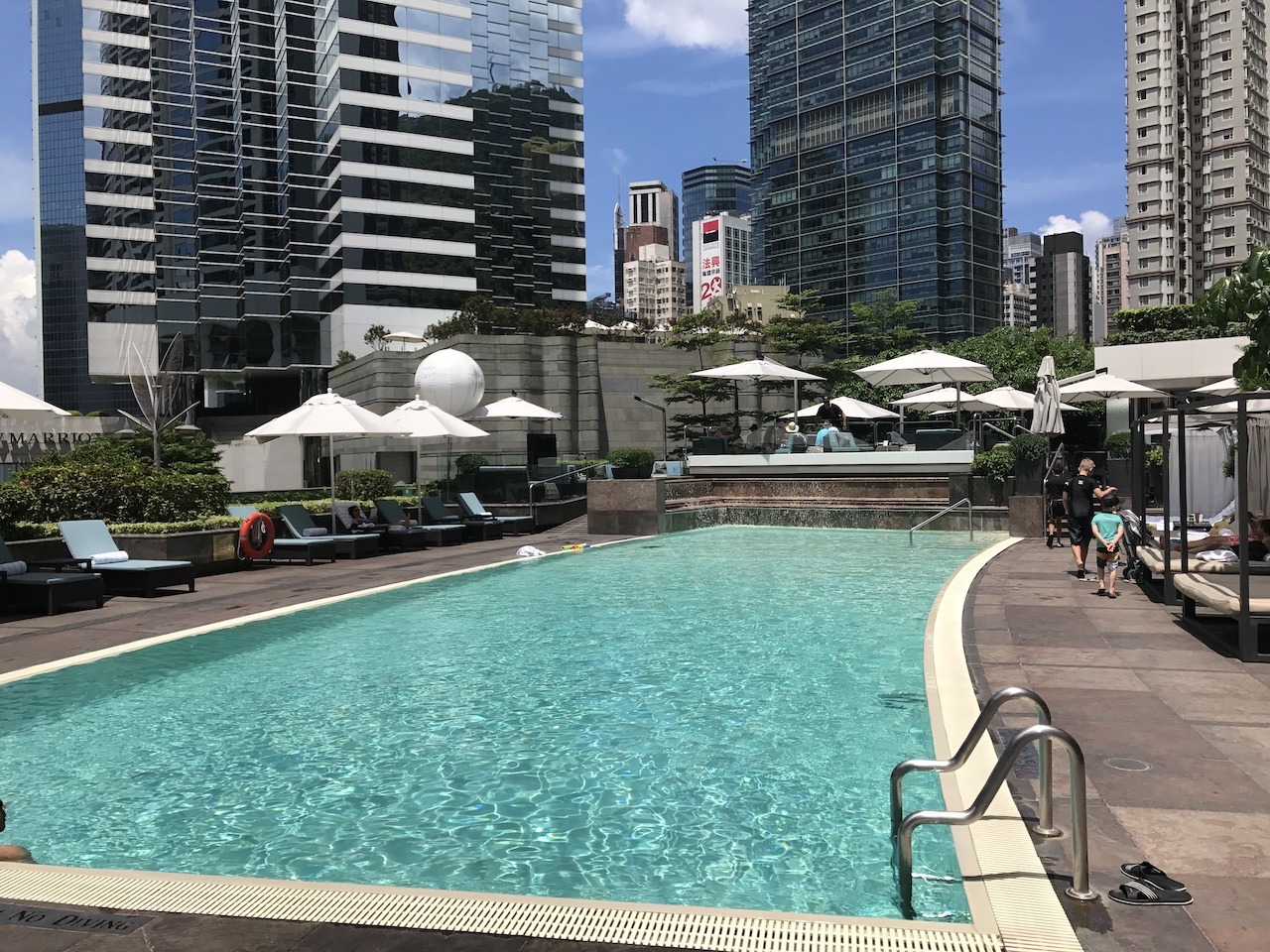 Conrad Hong Kong pool