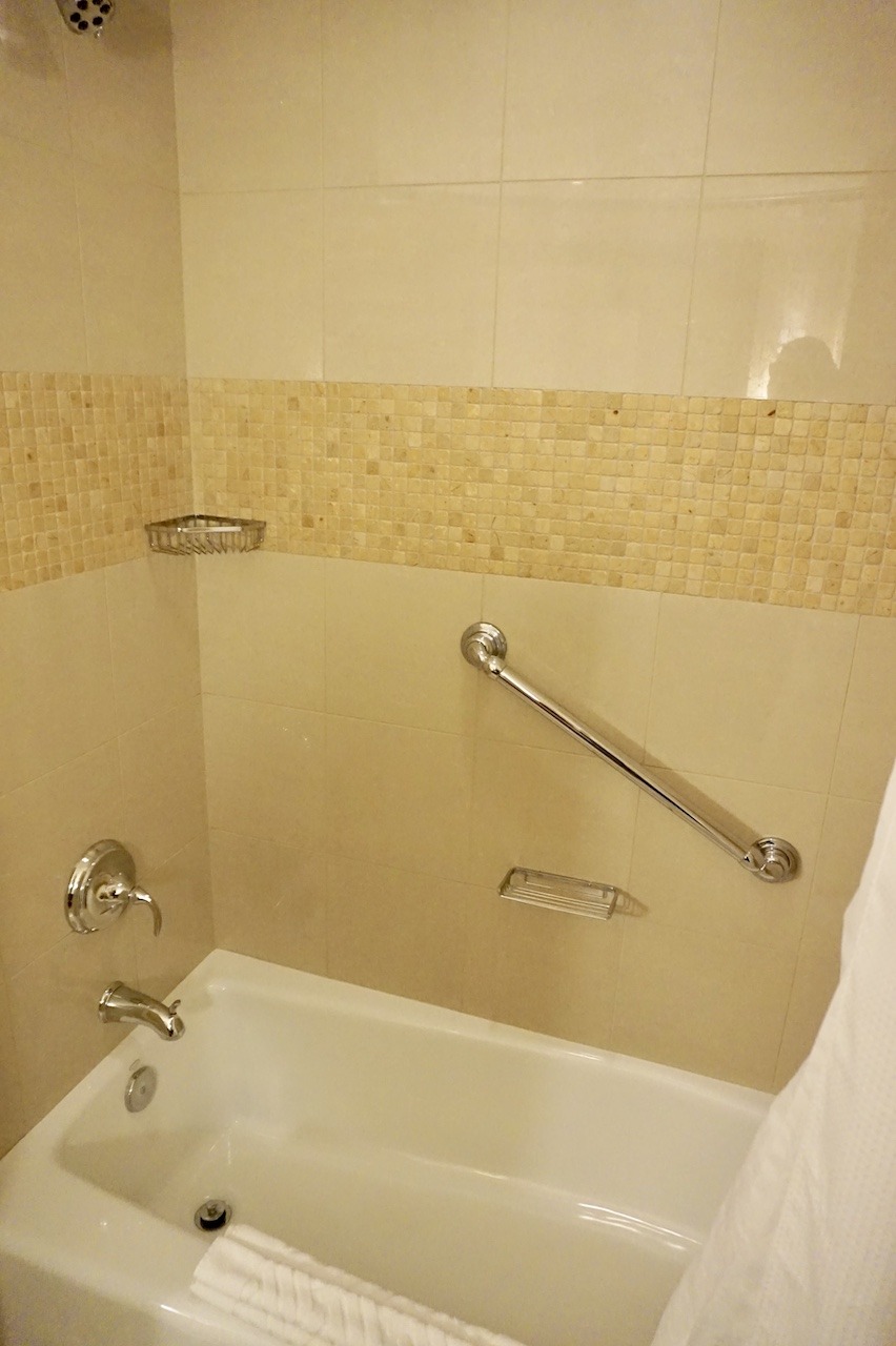 Shower over tub