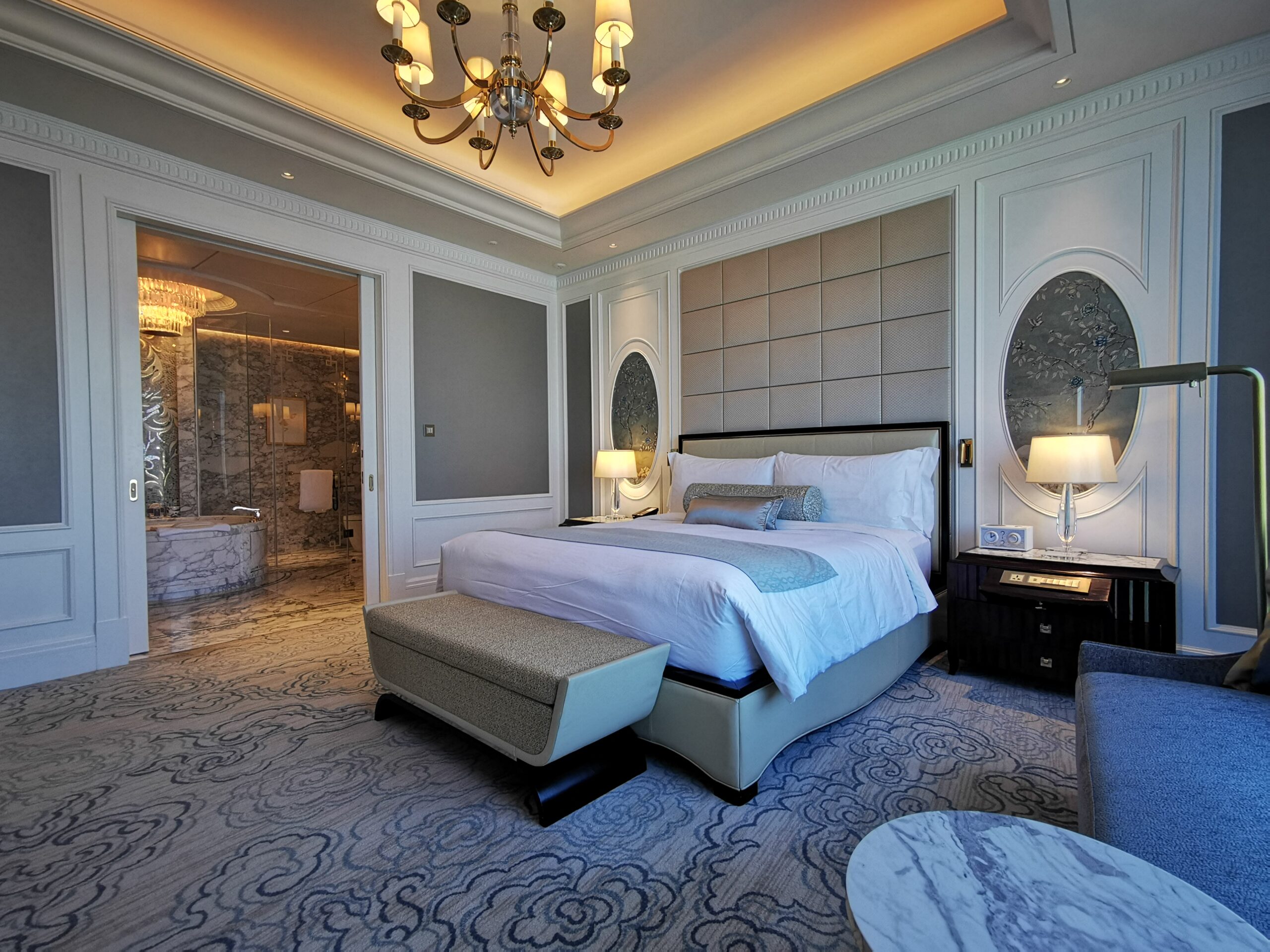 The Ritz Carlton Macau Suite Bedroom