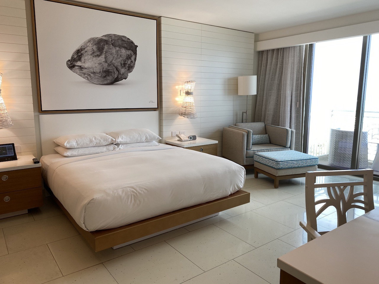 Grand Hyatt Baha Mar suite bedroom king bed