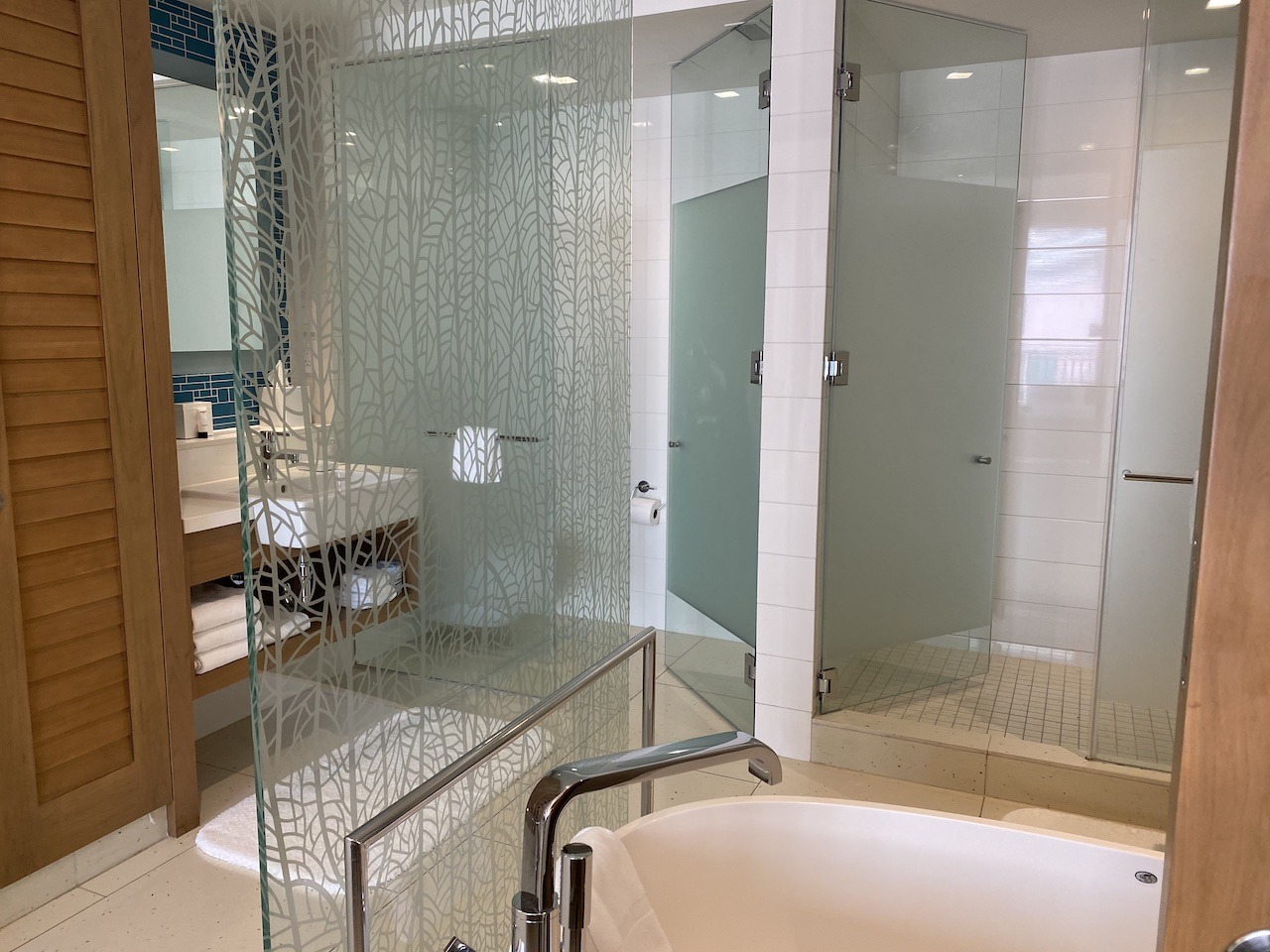 Grand Hyatt Baha Mar suite master bathroom