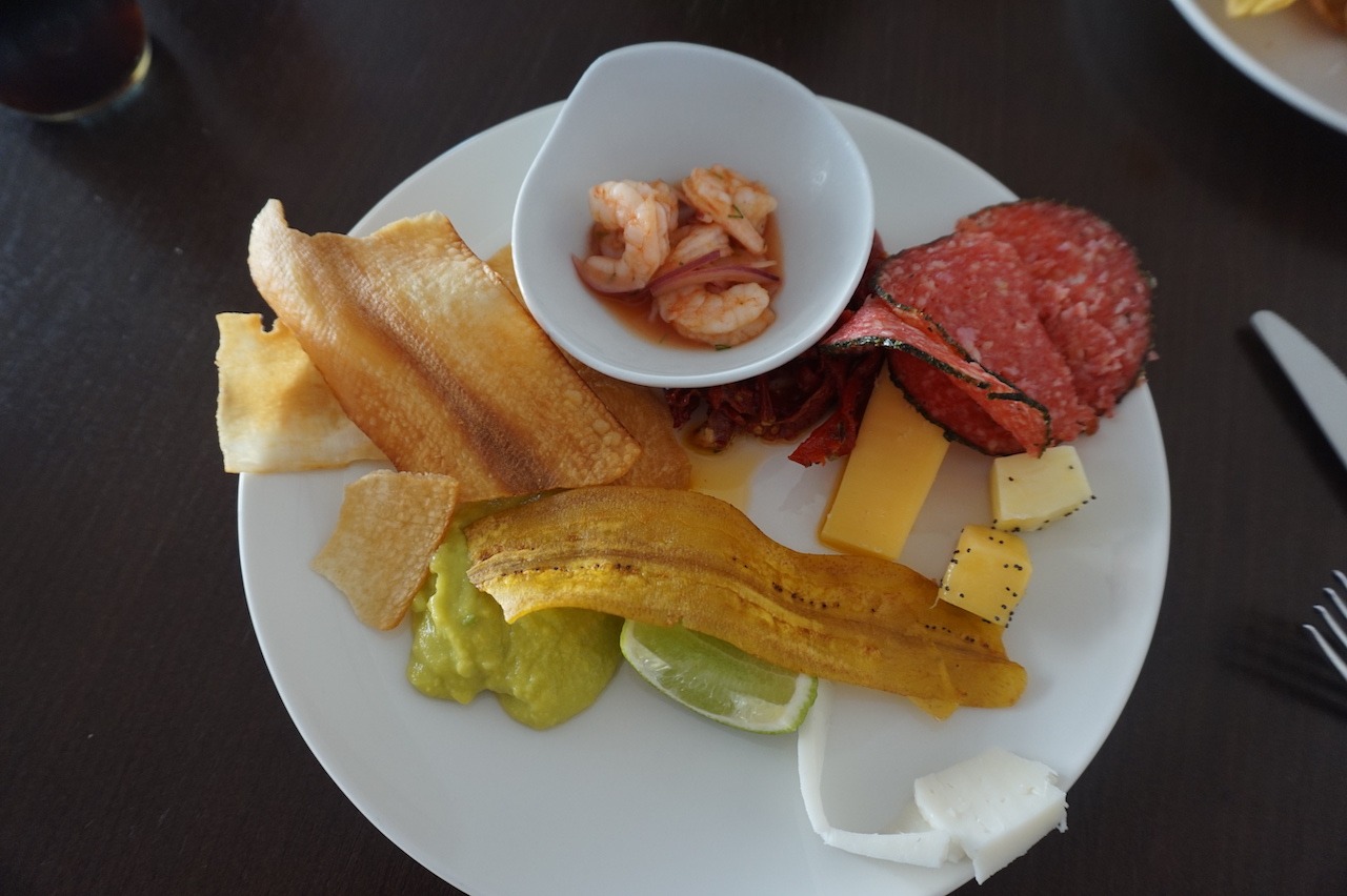 Hyatt Regency Cartagena lounge snacks