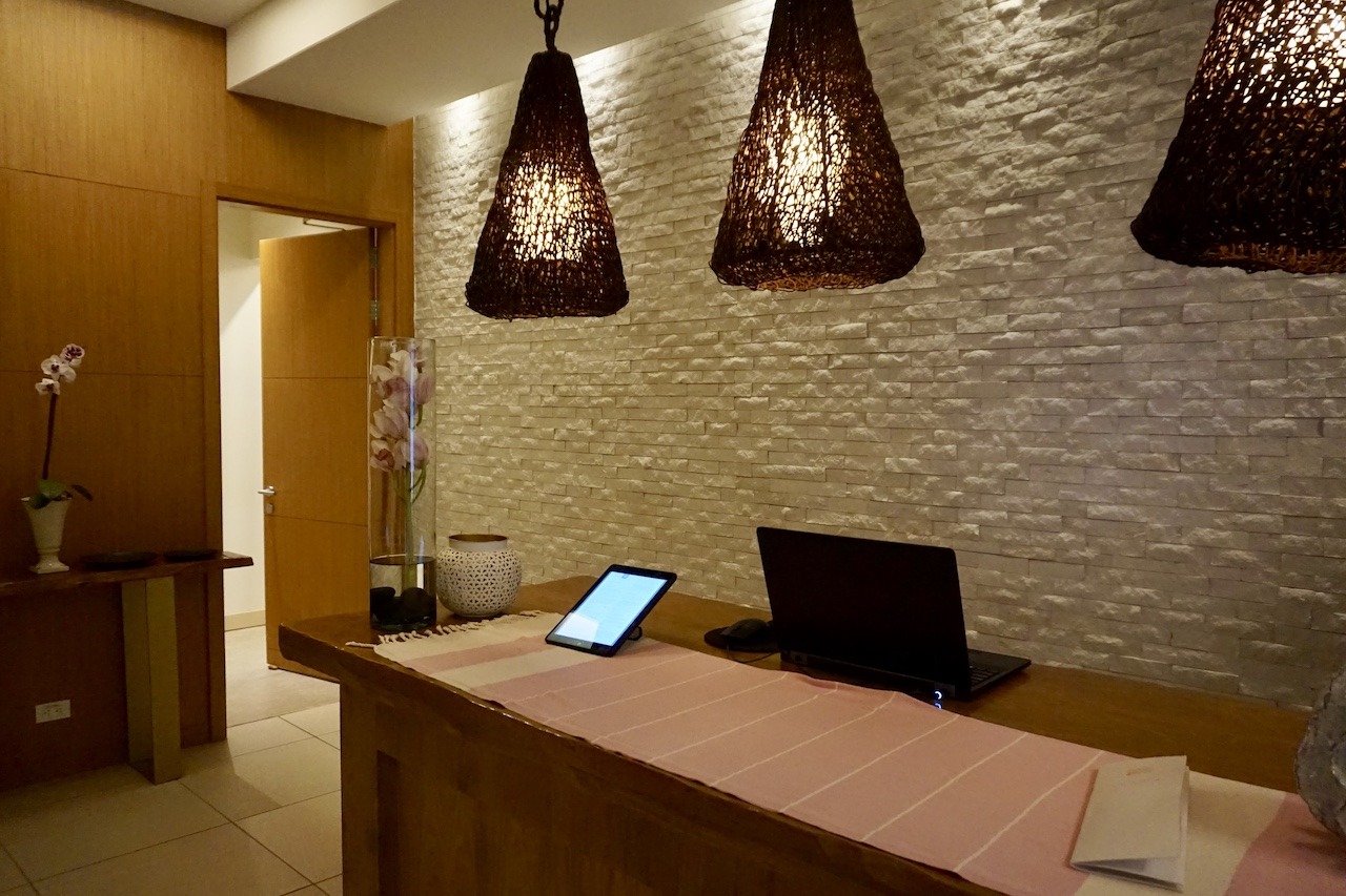 Hyatt Regency Cartagena spa reception