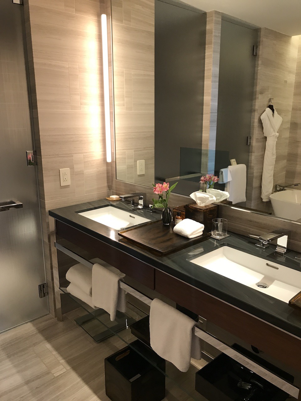 Park Hyatt New York suite vanity