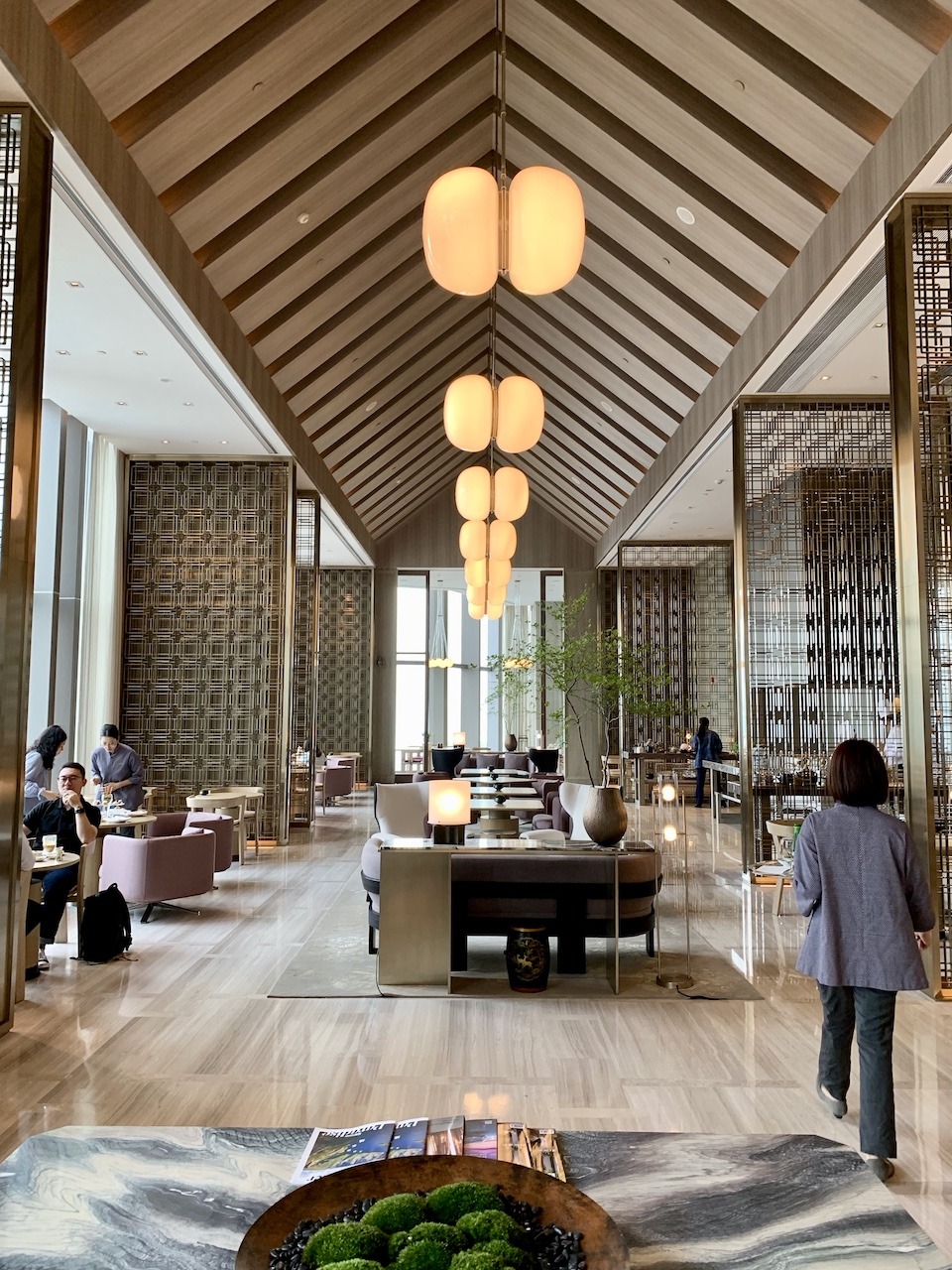 Park Hyatt Shenzhen lobby and cafe