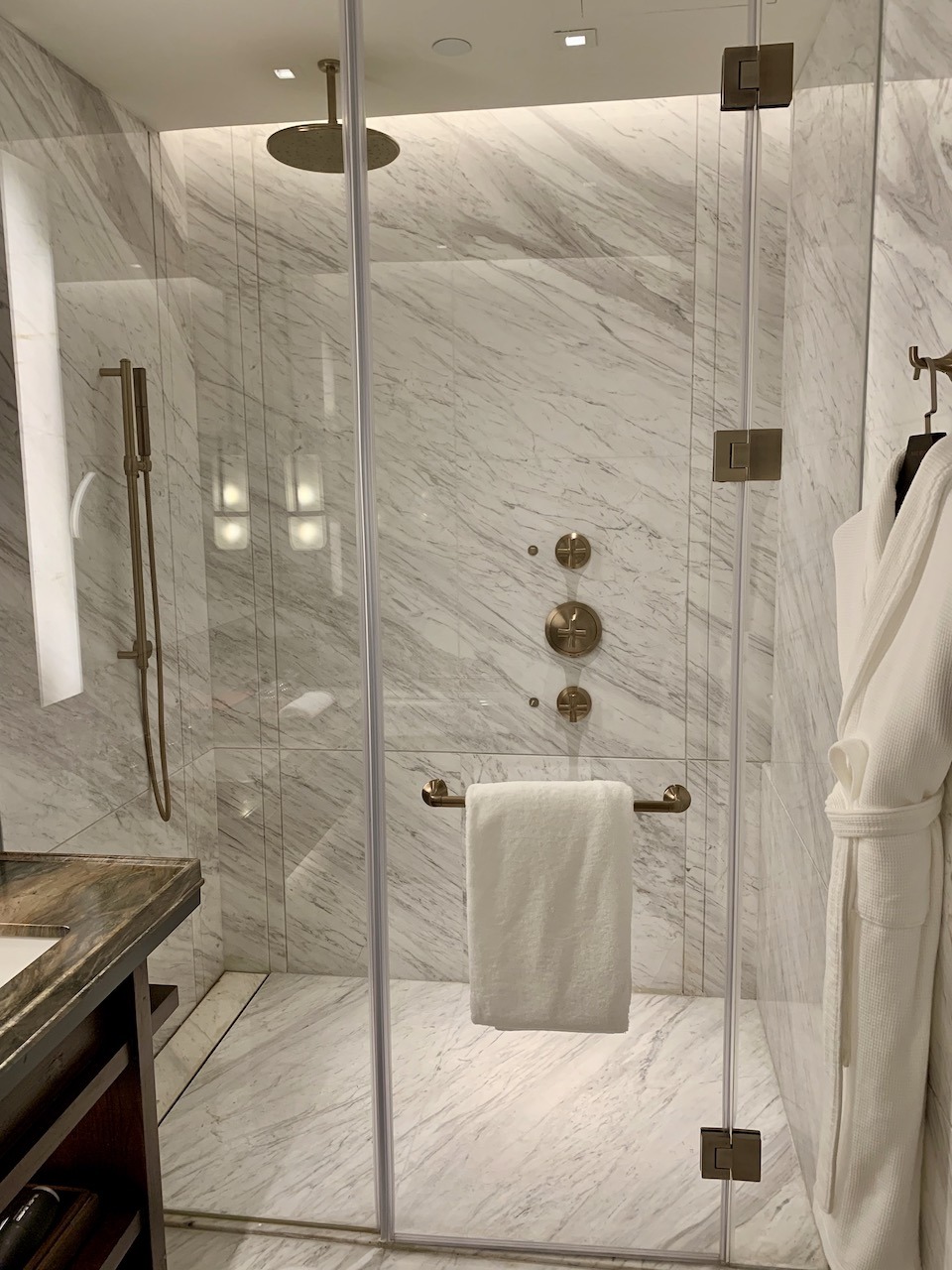 Park Hyatt Shenzhen master suite shower