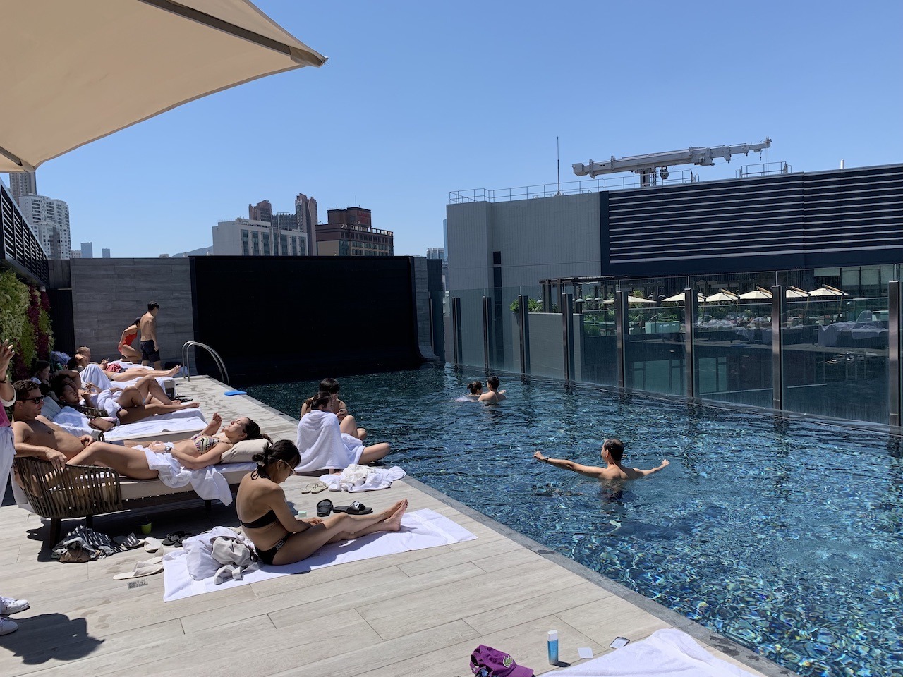 Pool and sundeck