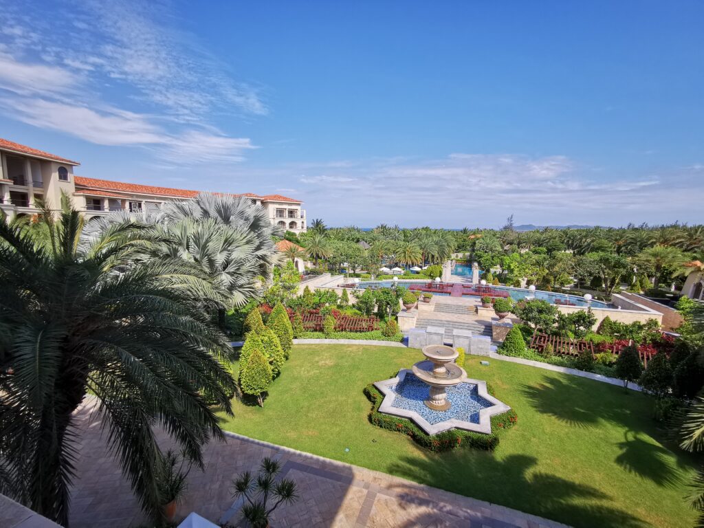 Marriott Sanya Haitang Bay view from lobby