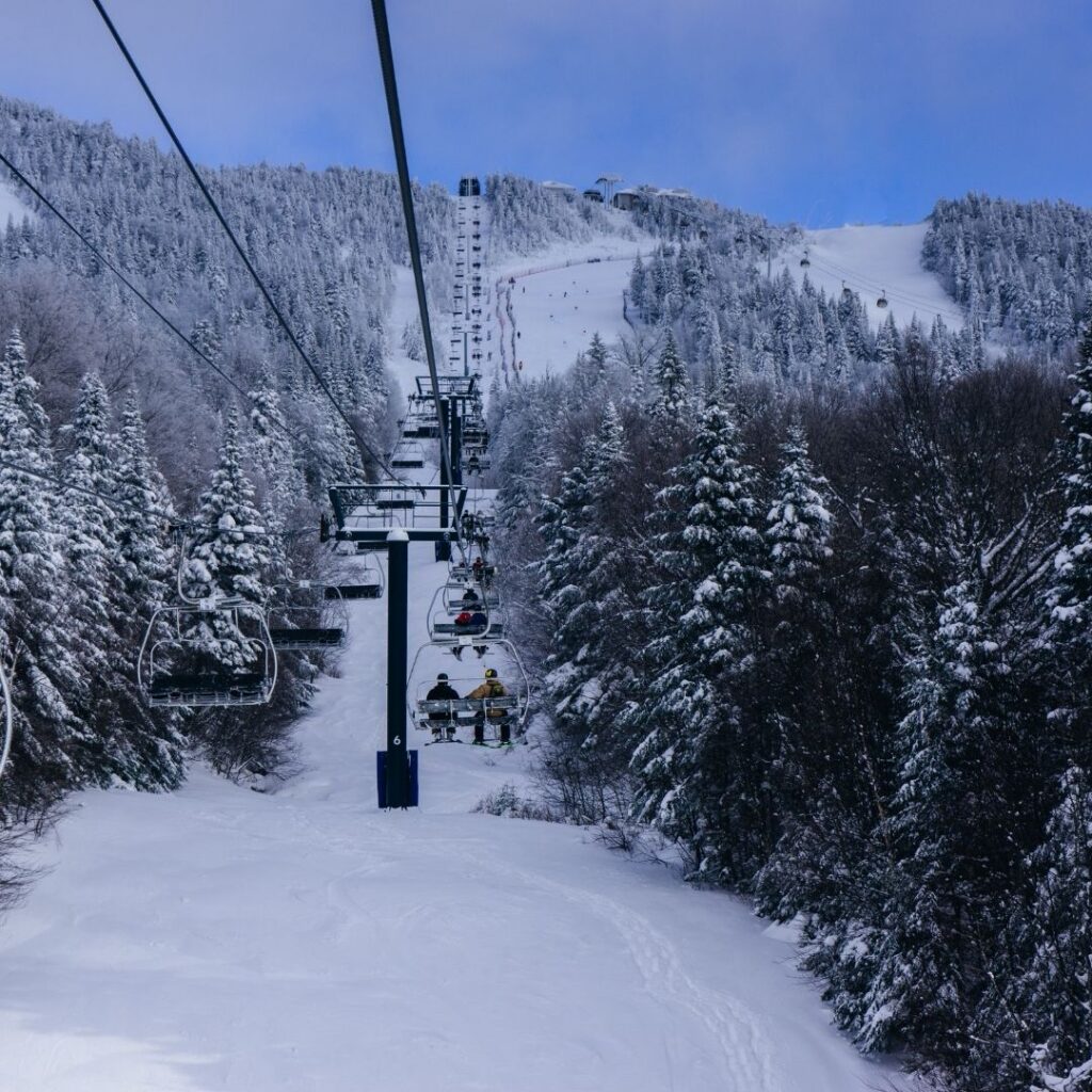 Chair lift Mont-Tremblant