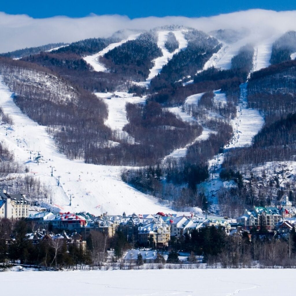 Ski runs at Mont-Tremblant