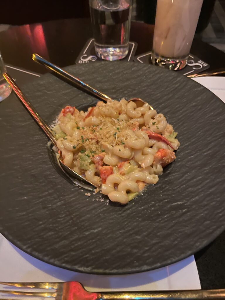 Lobster Mac at S Bar Las Vegas