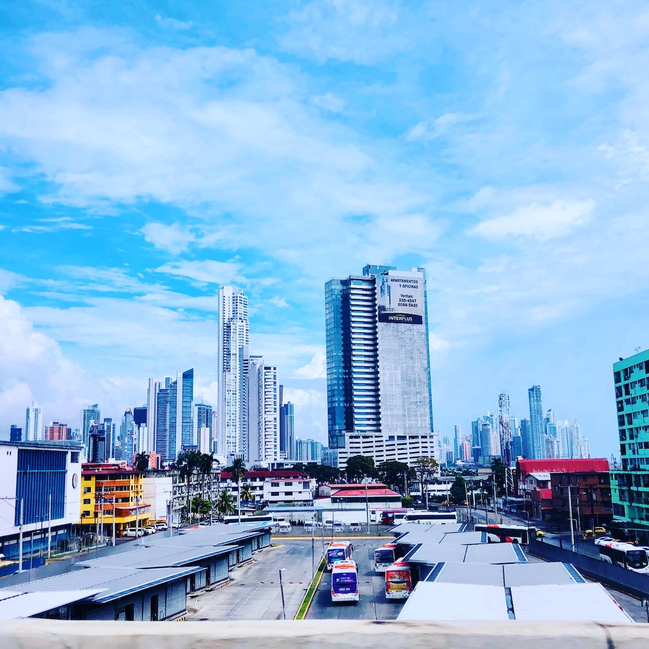 A view of Panama City