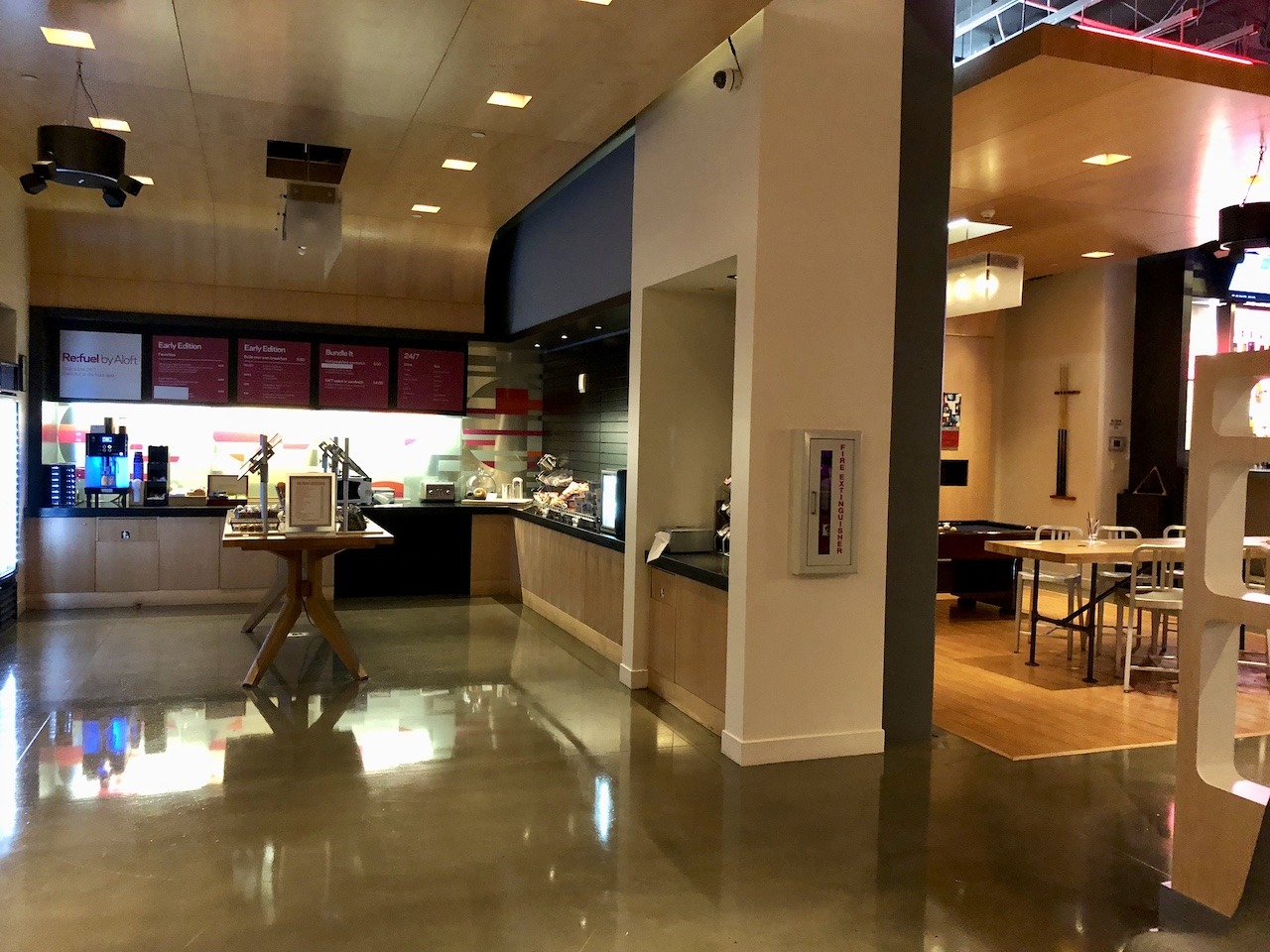 Aloft lobby