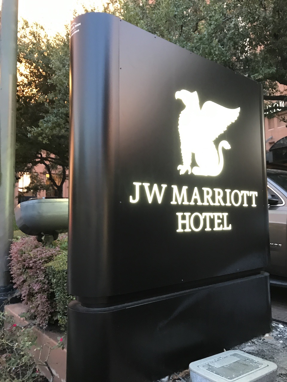 JW Marriott Houston entrance