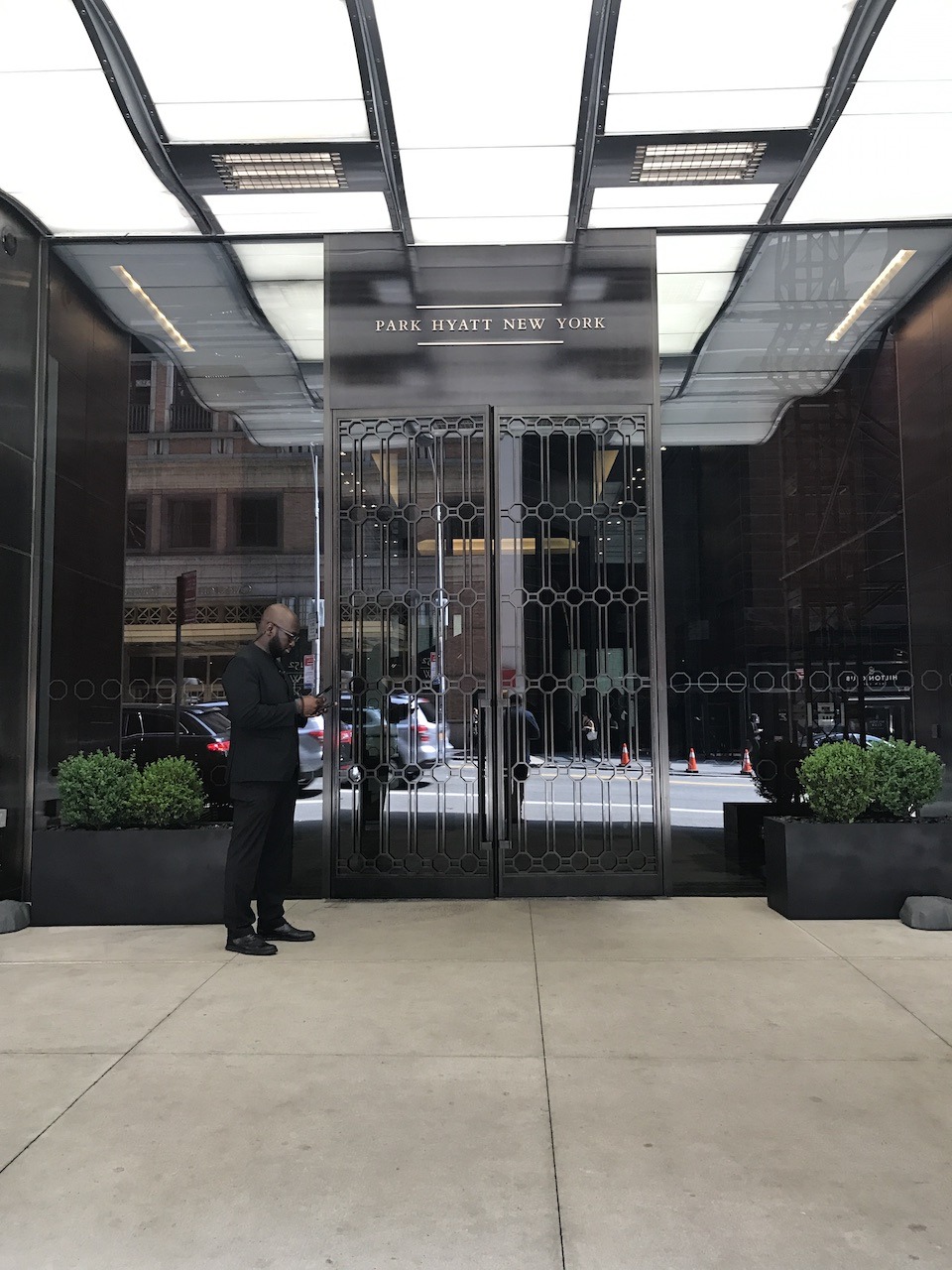 Park Hyatt New York entrance