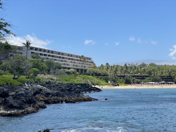 Mauna Kea Beach Hotel from the ocean