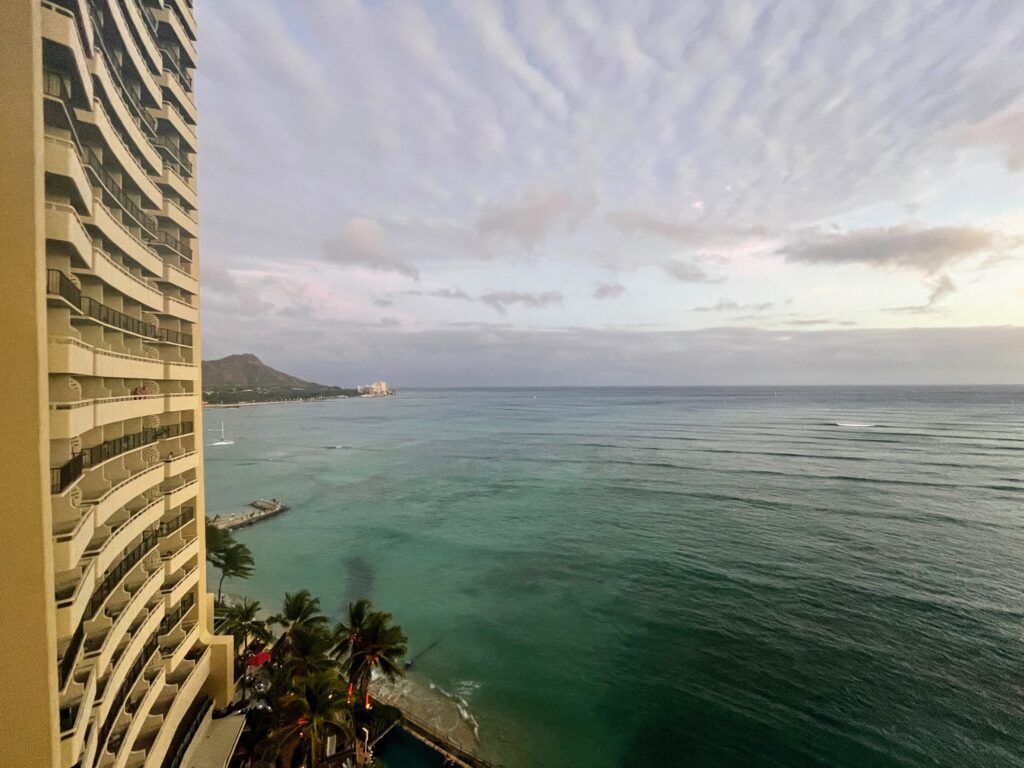 Sheraton Waikiki View of Diamond Head