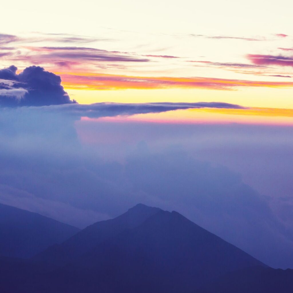 Sunrise at Haleakala, a must for any Maui Travel Guide