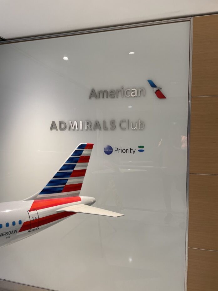 a sign with an airplane on it