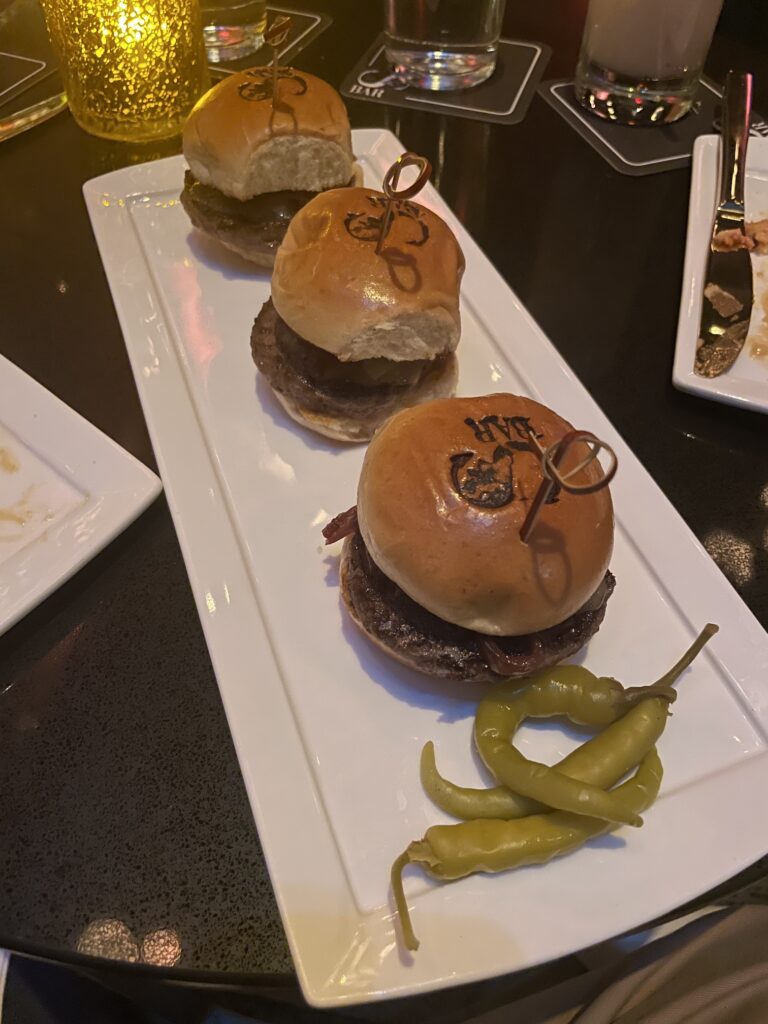 Wagyu Slider at S Bar Las Vegas