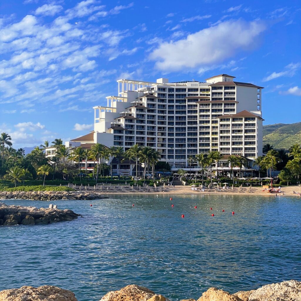 Four Seasons Oahu where the La Hiki Sunday Brunch is located