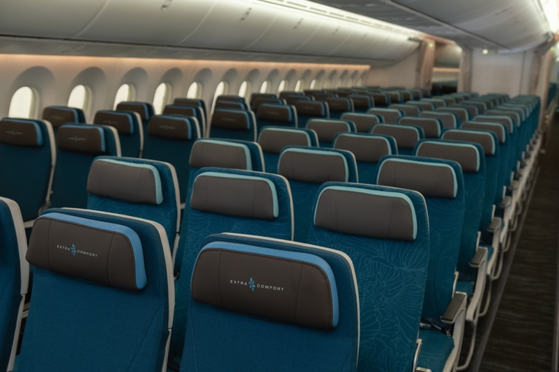 Hawaiian Airlines Reveals Luxurious Boeing 787 Dreamliner Cabins