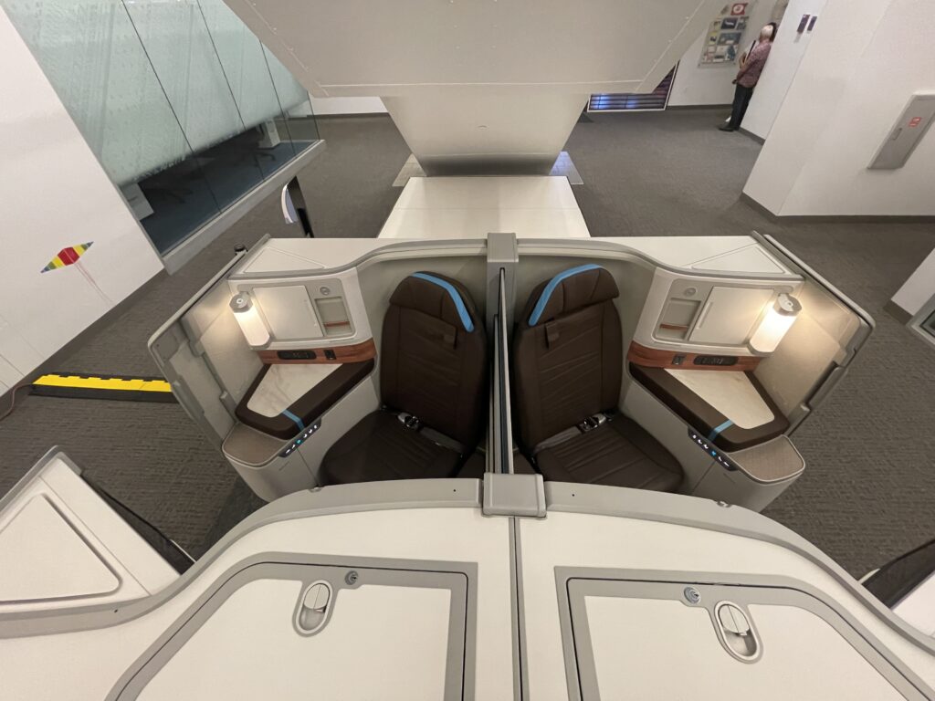 A Sneak Peek Of Hawaiian Airlines Boeing 787 Dreamliner Business Class Seats