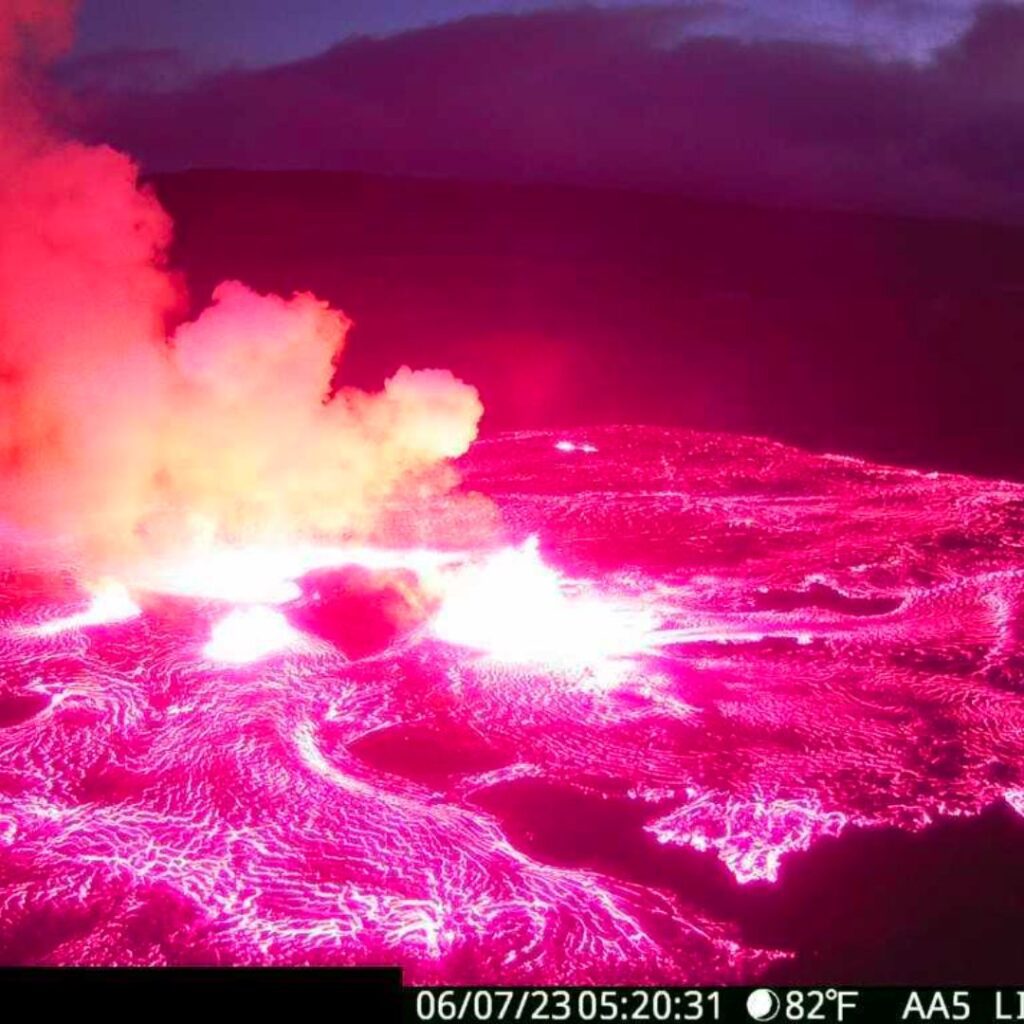 Kilauea Begins Erupting Again | June 7, 2023 Suites & Lobbies Kilauea Begins Erupting Again | June 7, 2023