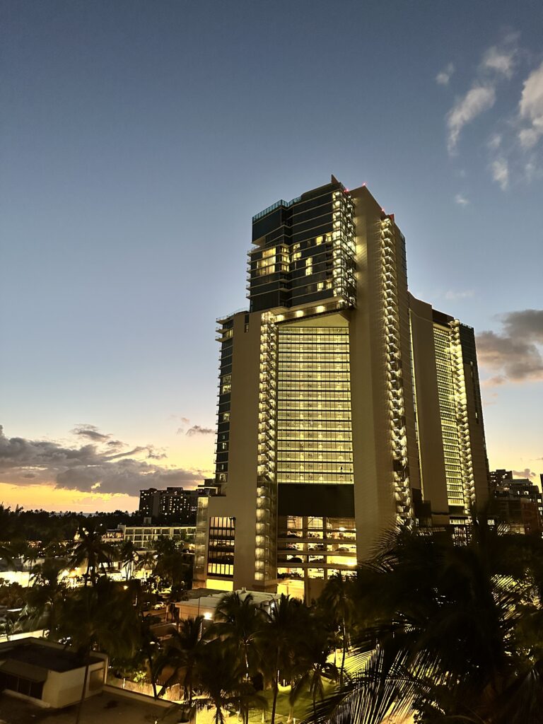 a tall building with many windows