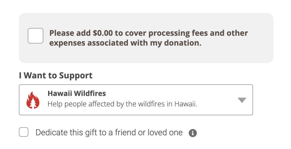 the Red Cross is one of the most trusted Maui Charities