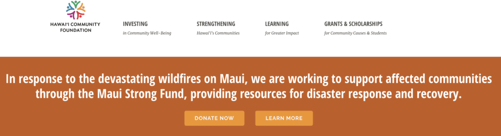 Donate to Trusted Maui Charities | Reputable Ways to Help Lāhainā Fire Victims