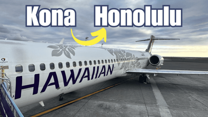 Review: Hawaiian Airlines Boeing 717 Economy KOA-HNL Kona To Honolulu