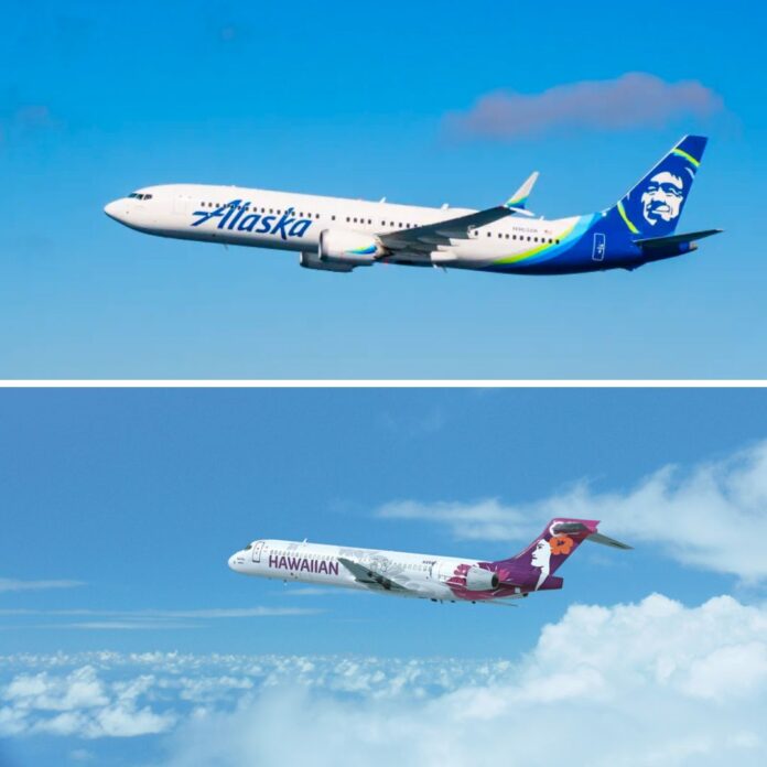 a collage of airplanes in the sky