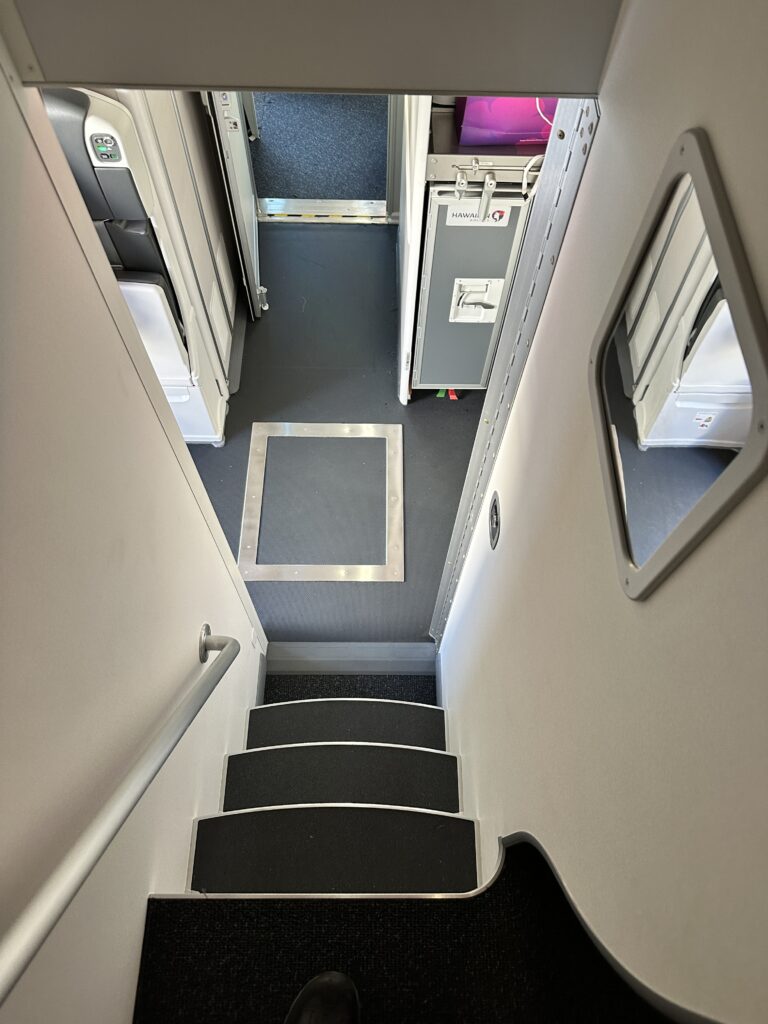 a view from the inside of a plane