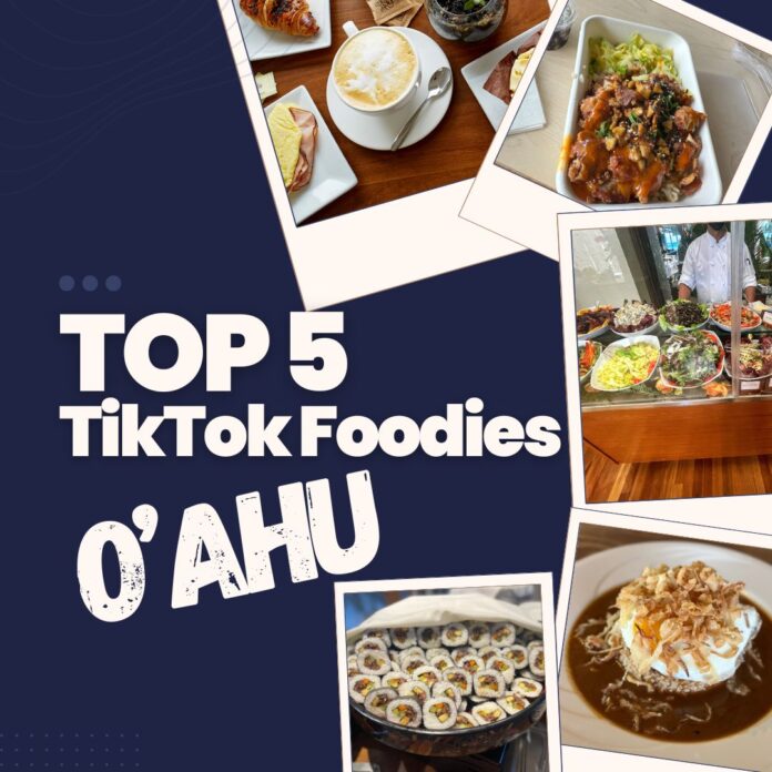 a collage of food on a table